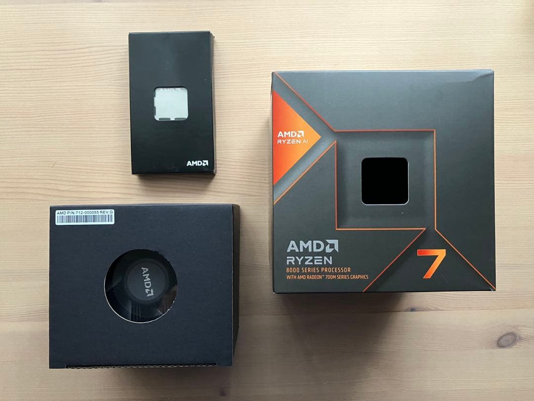 AMD CPU Ryzen 7 8700G 国内正規品 ソケット付