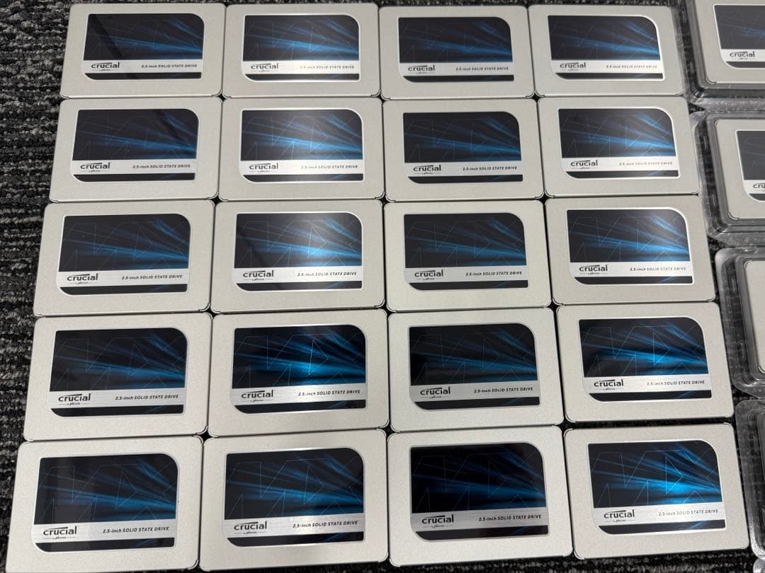 crucial SSD SATA MX500 500GB 2.5インチ　50個