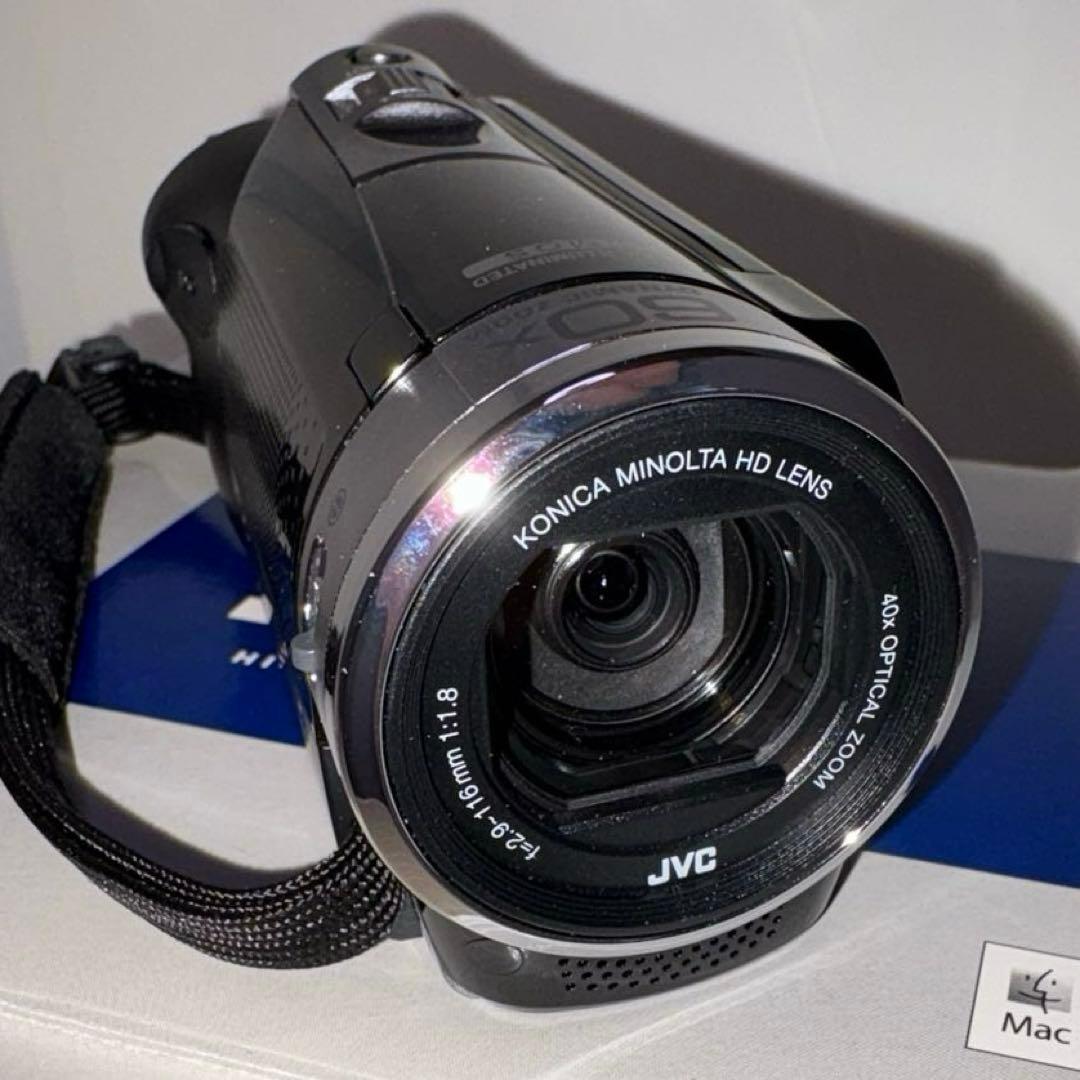 JVC ハンディビデオカメラ GZ-HM177-B 美品