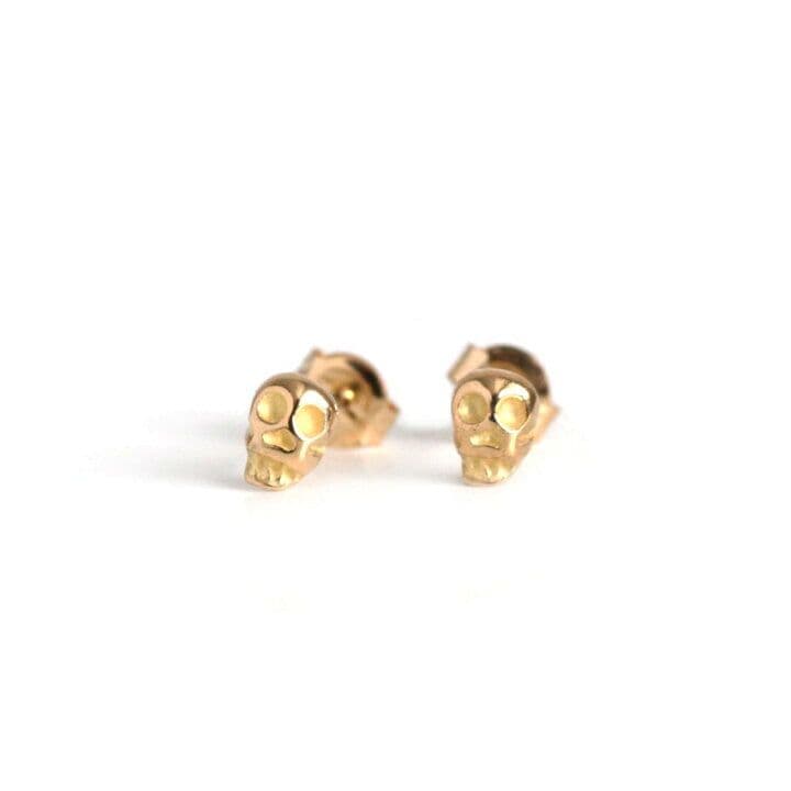 イロンデール　スカルピアス　スカル k18