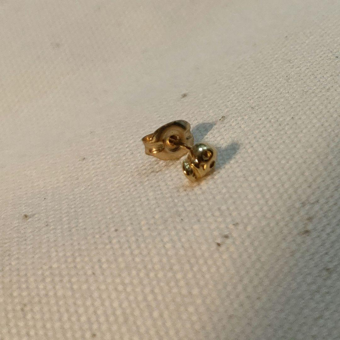 イロンデール　スカルピアス　スカル k18