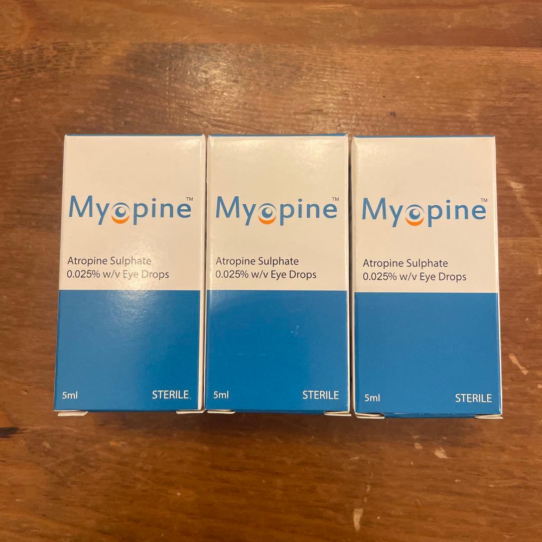 未開封◼️マイオピン　0.025% ３本セット