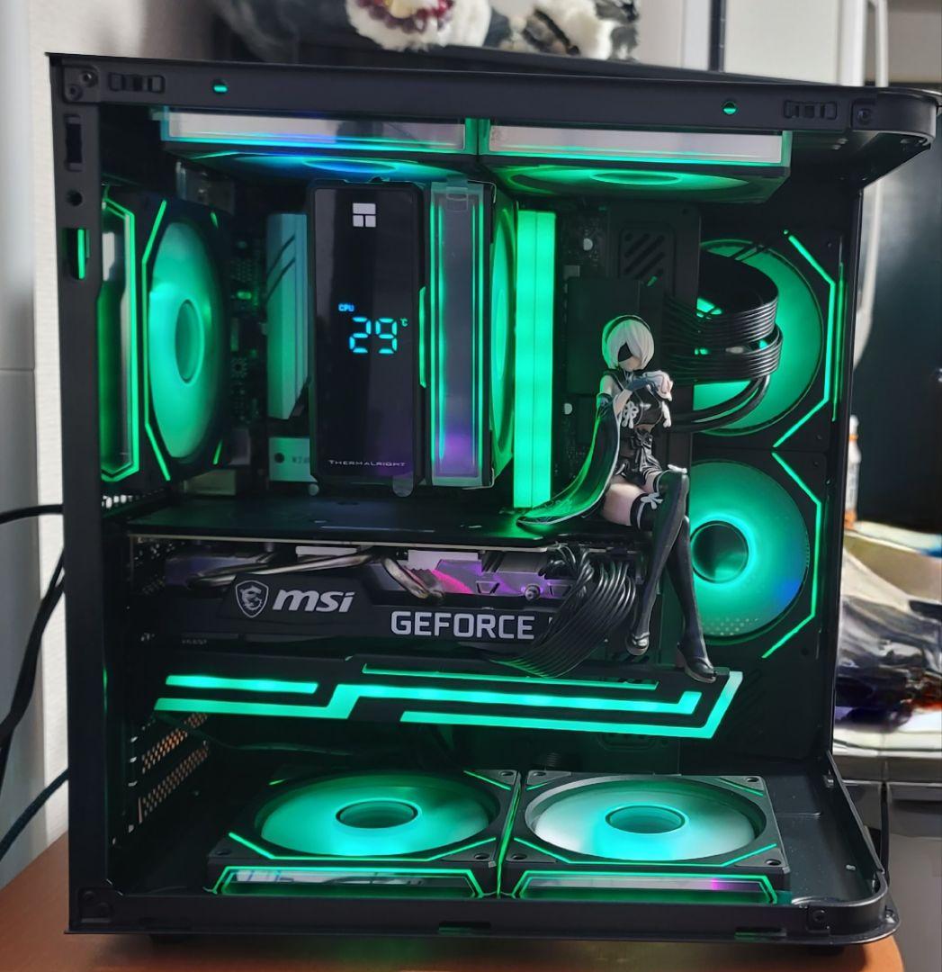 極美品 水槽型ゲーミングPC i7 RTX3070 安定動作 SignalRGB