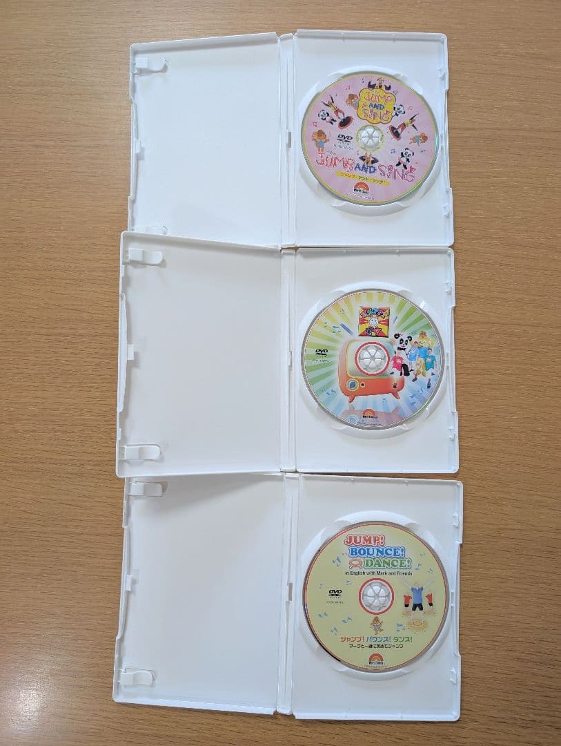 DWE トランポリン　DVD 3本セット　ジッピー