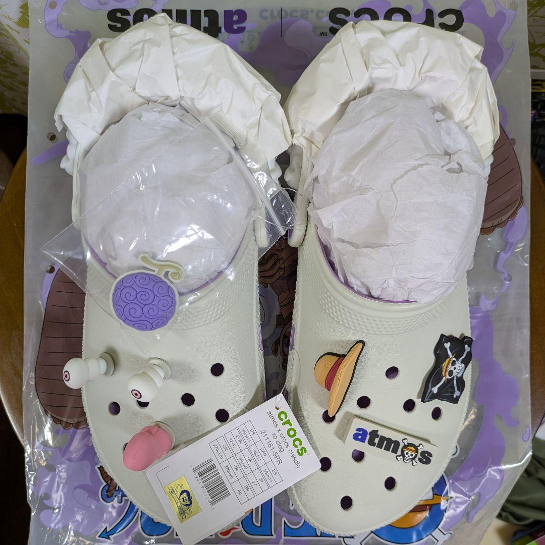 靴 ONE PIECE x atmos x Crocs Gear 5 Classic