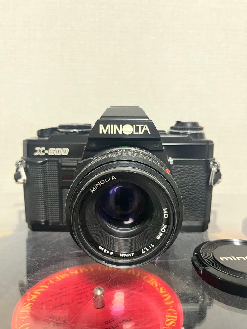 MINOLTA X-500 一眼レフカメラ レンズセット