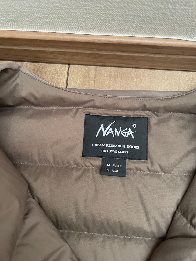 NANGA URBAN RESEARCH DOORS ダウンジャケット M