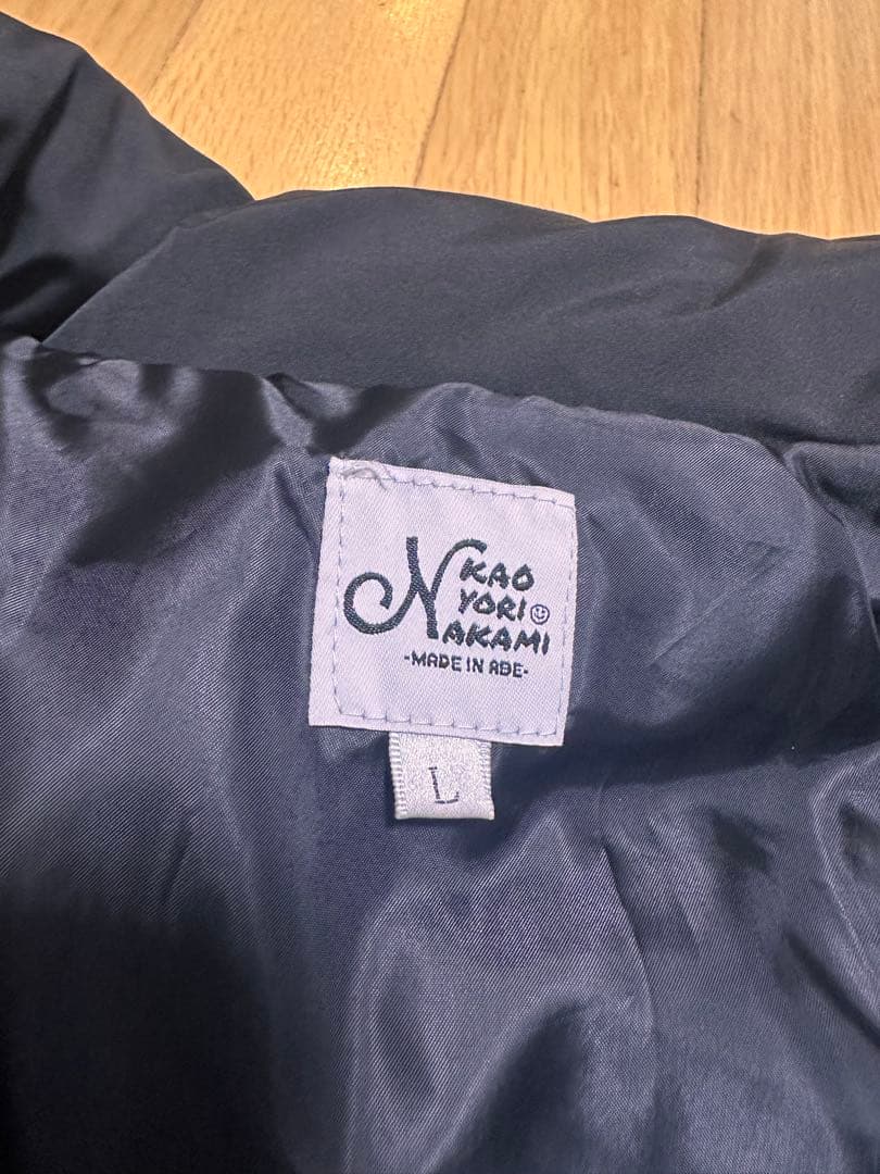 Kao Yori Nakami ダウンジャケット ホワイト/ブラック