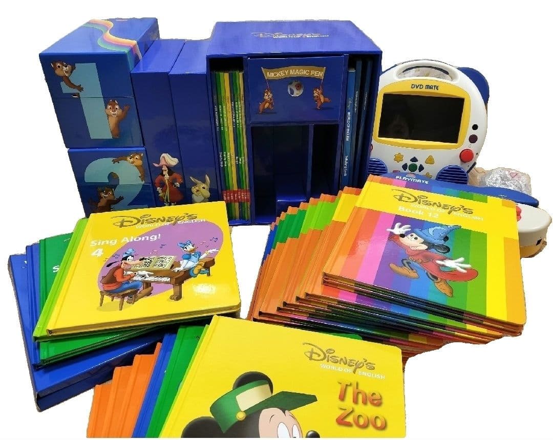 DWE ディズニー英語システム DVD,CD,テキストなど 未開封あり