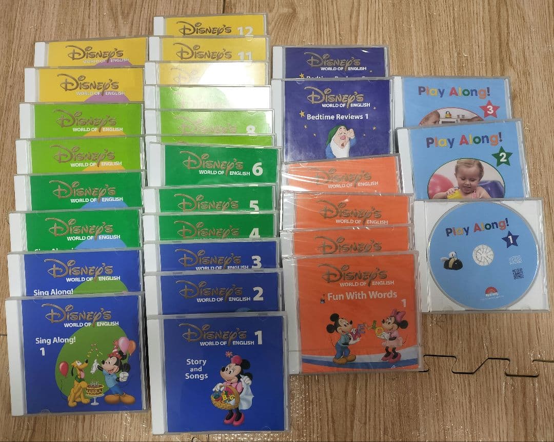 DWE ディズニー英語システム DVD,CD,テキストなど 未開封あり