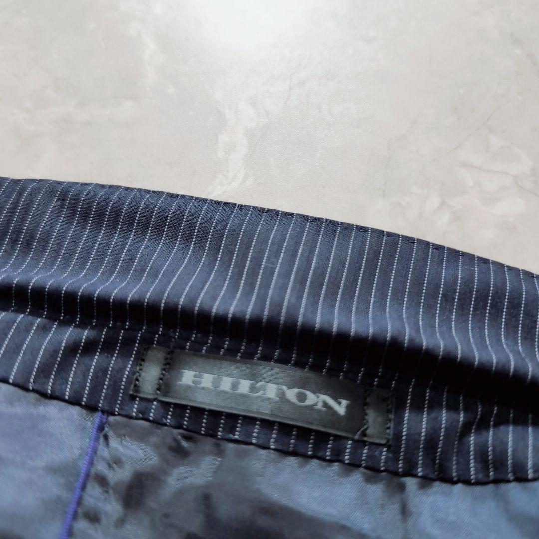 【新品】アオヤマ　高級ライン　HILTON×TORAY XL　濃紺　ストライプ