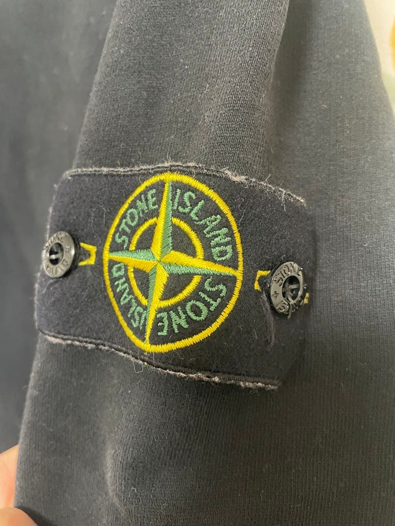 Stone  ブラック トレーナー L 裏起毛