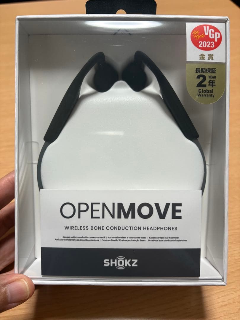 SHOKZ OPENMOVE ワイヤレス骨伝導ヘッドフォン