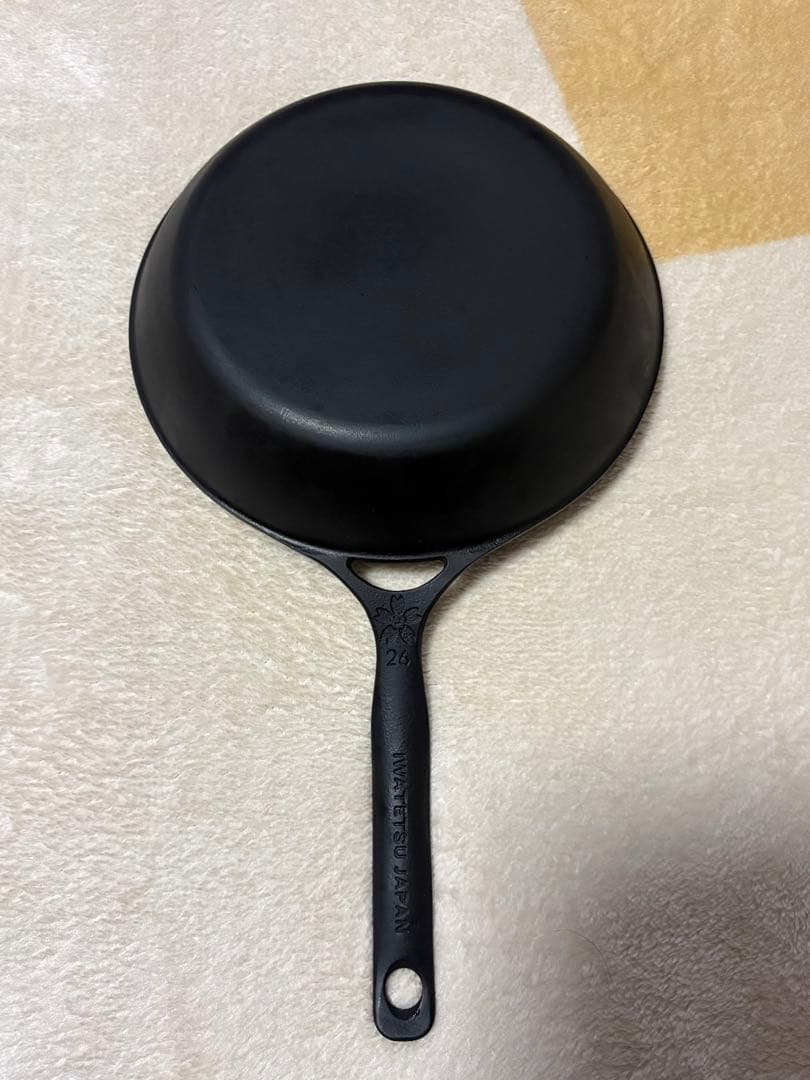 IWATETSU JAPAN 岩鉄 鋳鉄フライパン 26cm