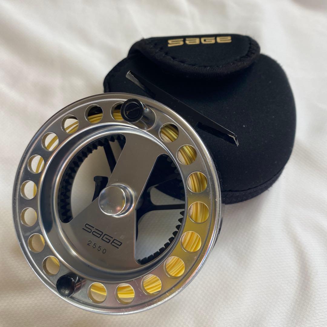 SAGE 2950 フライリール シルバー/ブラック/イエロー #5