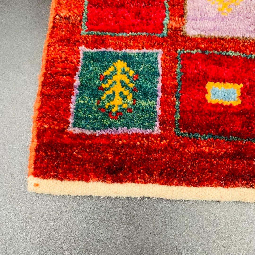 ゾランヴァリ　ギャッベ　ミニマット　ラグ　ペルシャ　ZOLLANVARI