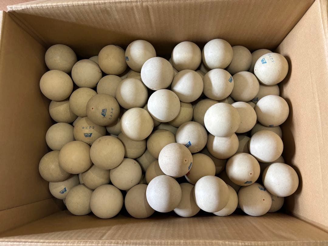 ソフトテニス ボール 中古 137球セット