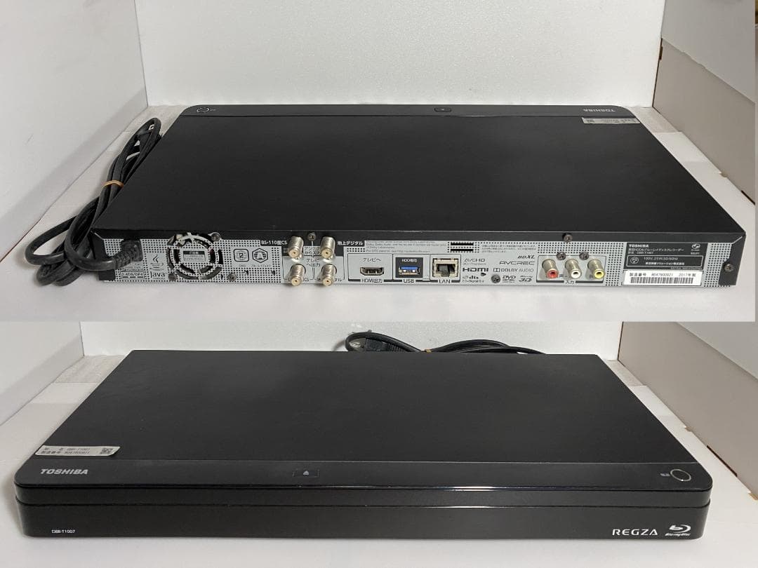 REGZA DBR-T1007 4TB HDD ブルーレイレコーダー