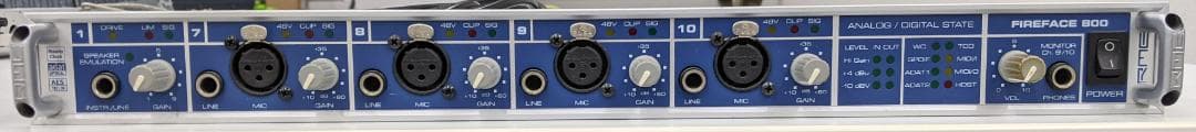 【ジャンク】RME Fireface 800 オーディオインターフェイス