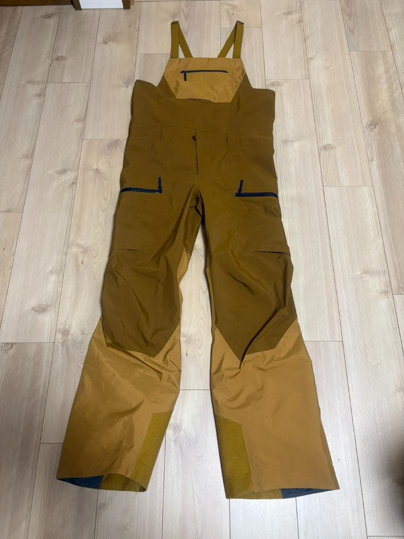 1日使用　アークテリクス セイバー ビブパンツ GORE-TEX サイズS