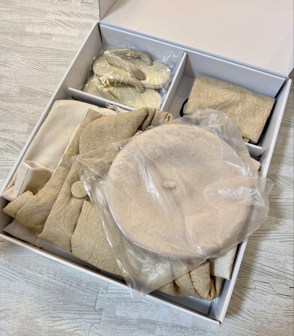 【美品】 utatane 3歳 七五三着物 被布セット