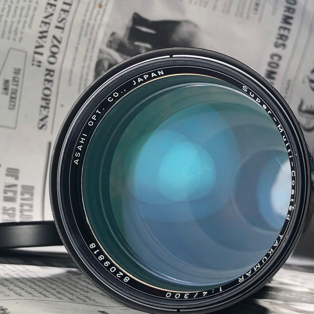 三脚座付き m42 SMC TAKUMAR 300mm f4