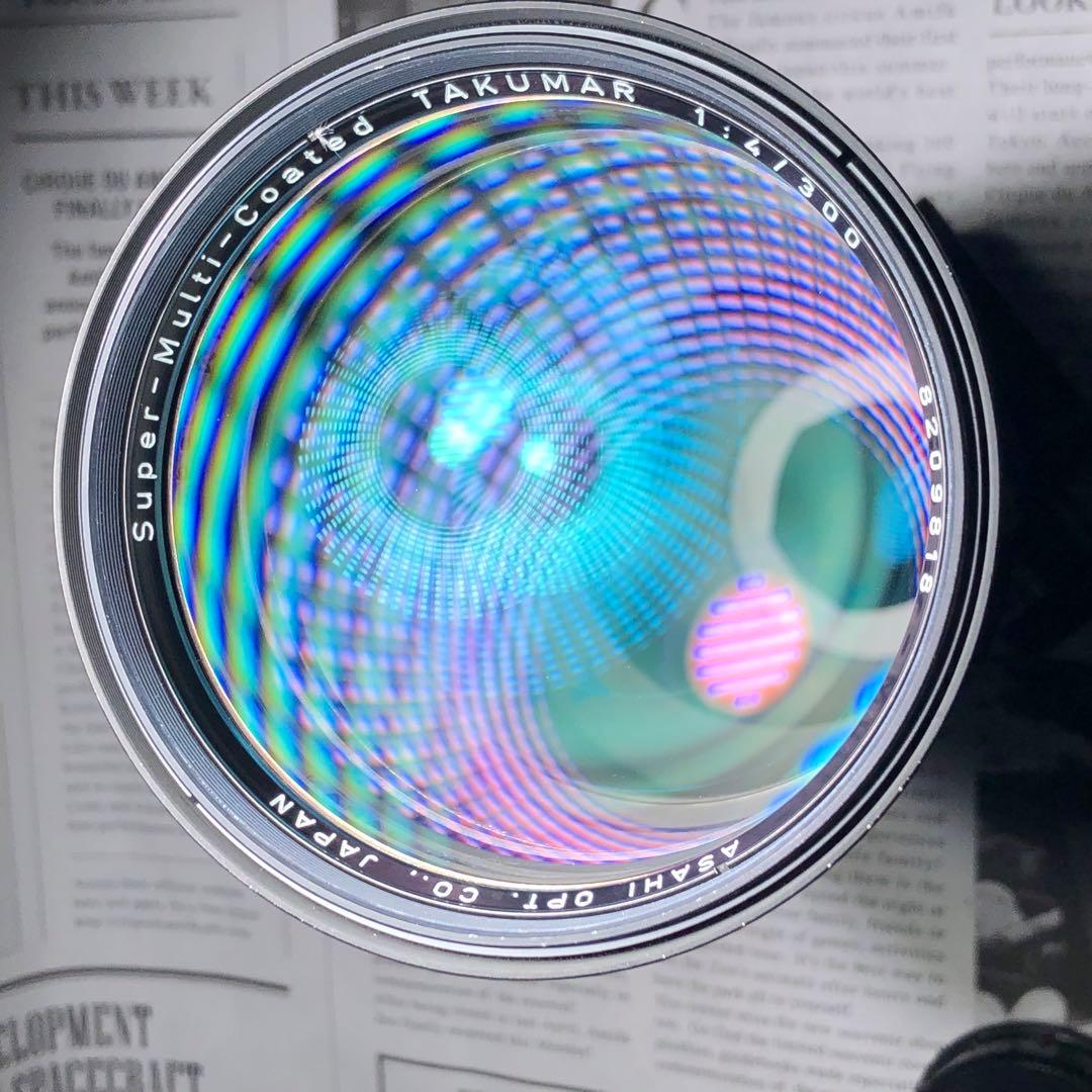 三脚座付き m42 SMC TAKUMAR 300mm f4