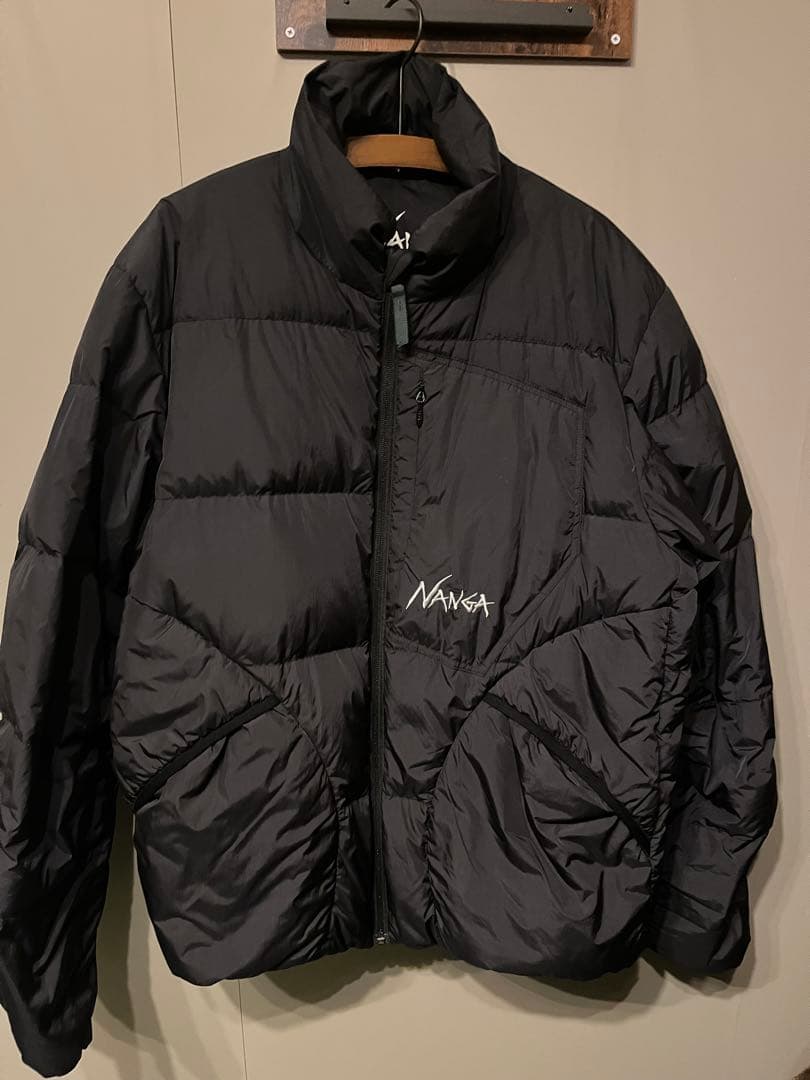 NANGA マゼノリッジダウンジャケット アウタースタンドカラーブラック M