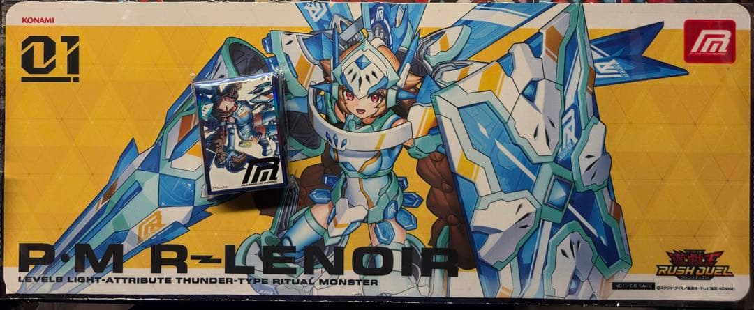 PMRレノアール　プレイマット　PMドッキング スリーブ　各1 ラッシュデュエル