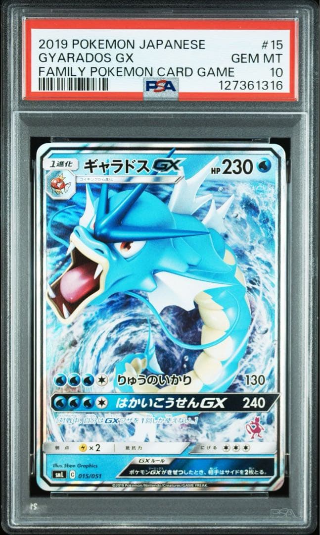 PSA10 ポケモンカード ギャラドスGX ファミリーポケモンカード