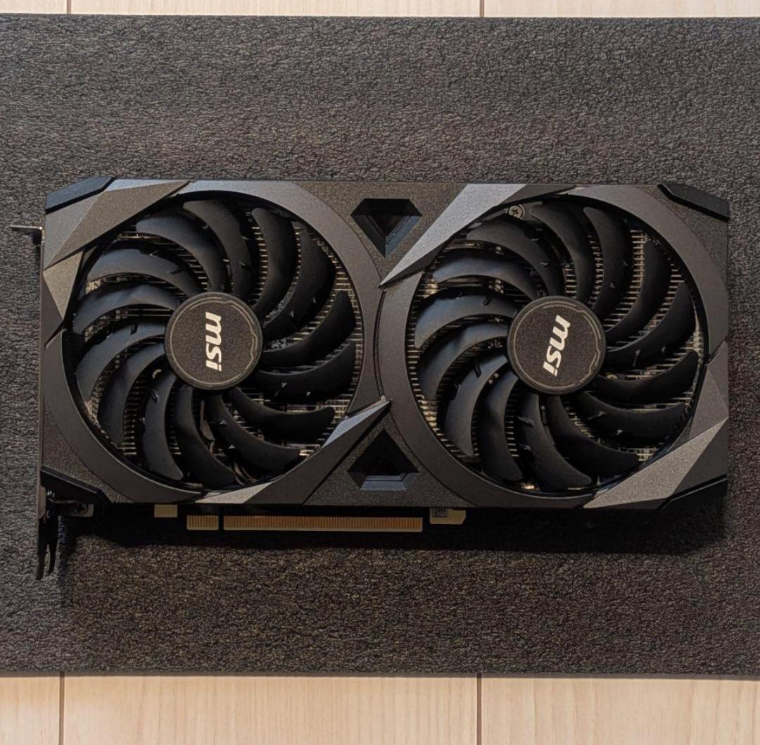 （動作確認済み）MSI RTX 3060 Ti Ventus 2X OC 8GB