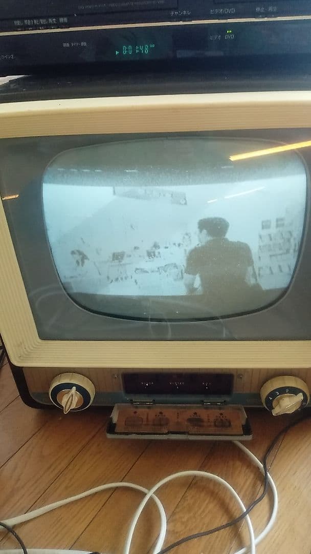 昭和30年代真空管テレビ