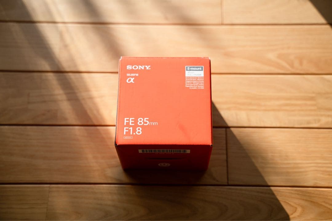 SONY FE 85mm F1.8 レンズ SEL85F18
