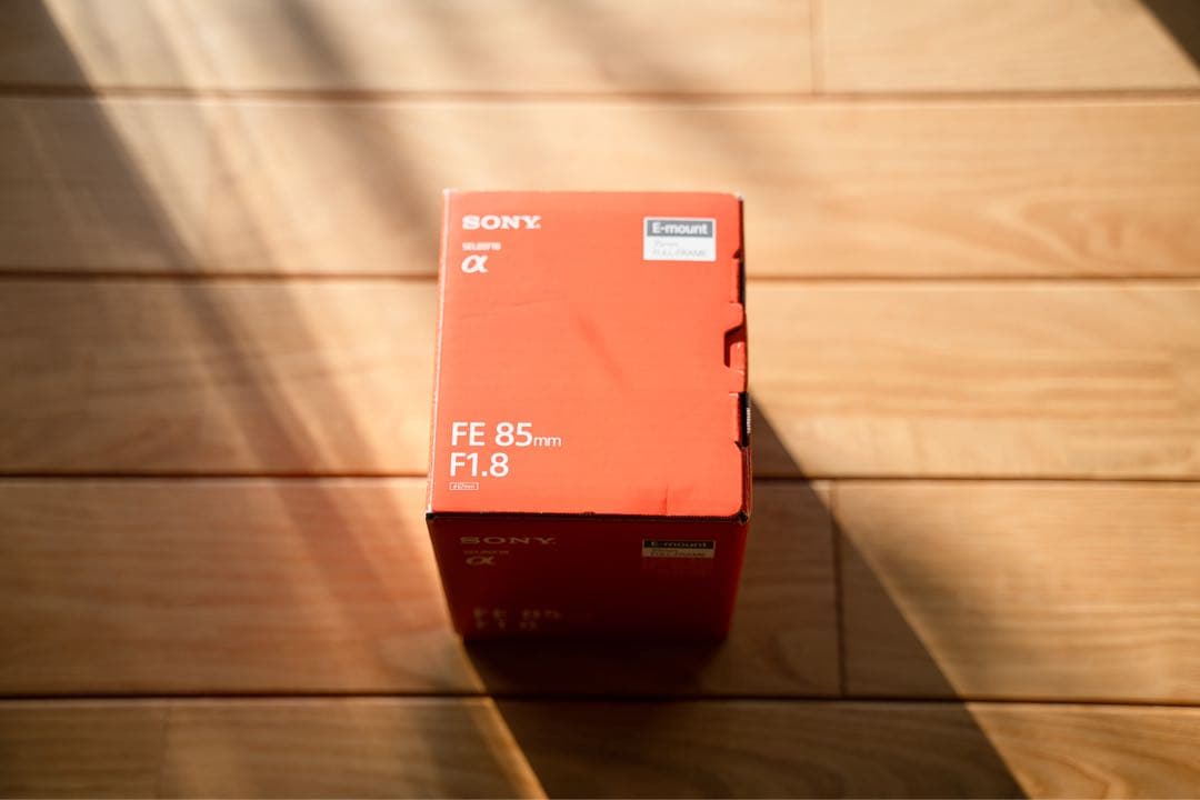 SONY FE 85mm F1.8 レンズ SEL85F18