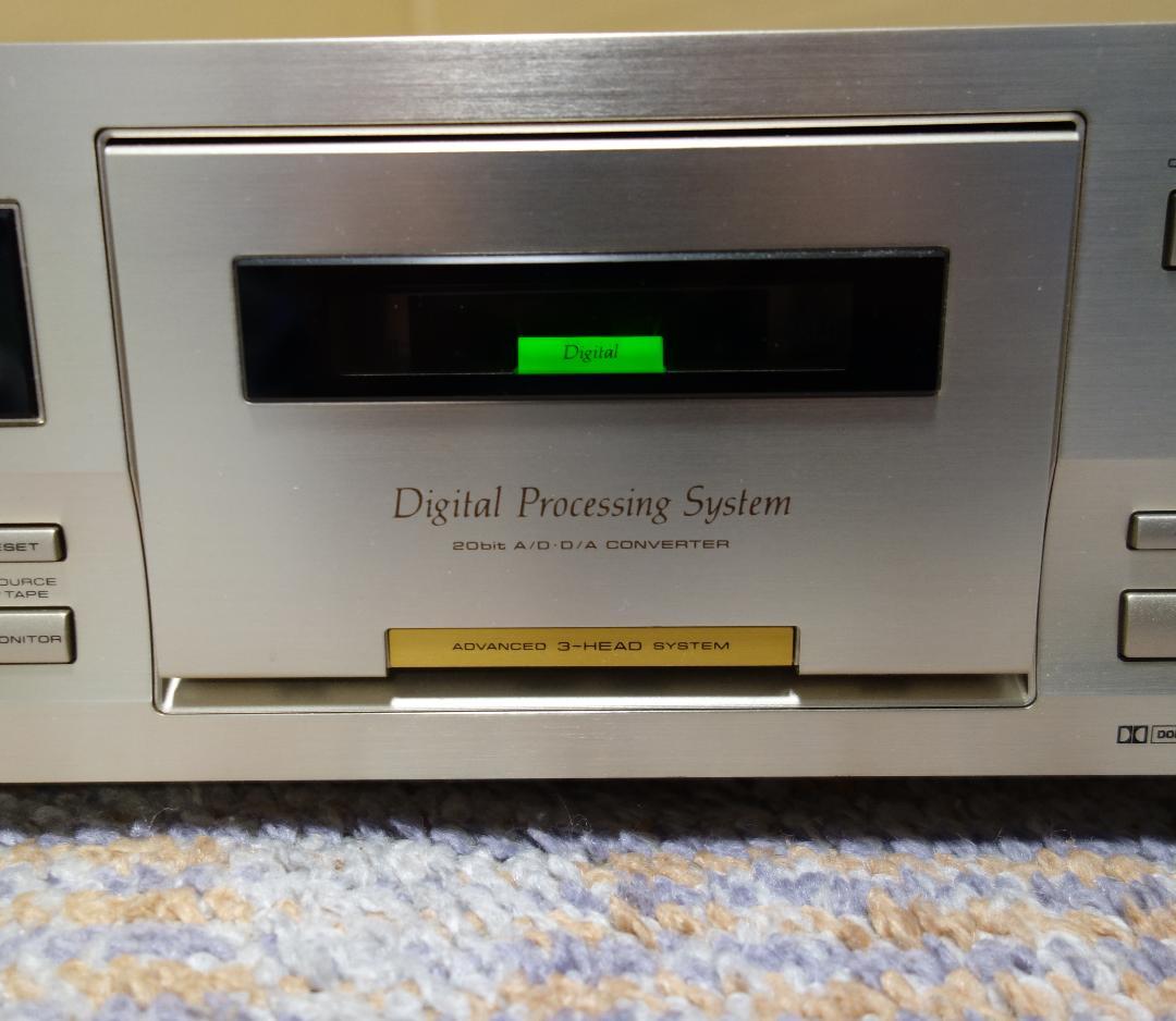 【3ヘッド】Pioneer T-D7 ステレオカセットデッキ【動作品】