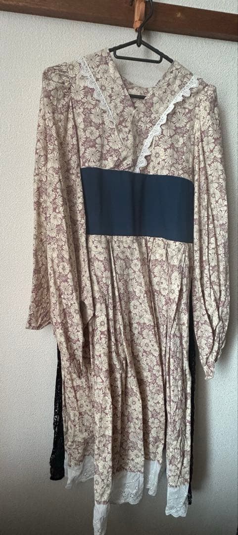 和ロリ 大和撫子ワンピース&ヘッドドレス2点セット メルヘンロマンティカ