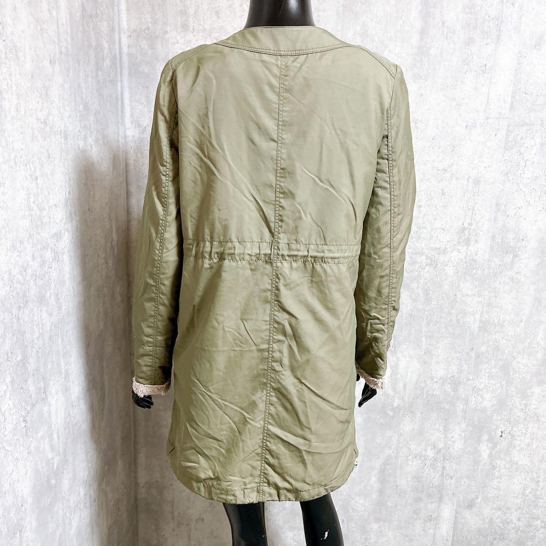 [Spick and Span] モッズコート ミリタリー ライナー付き 裏起毛