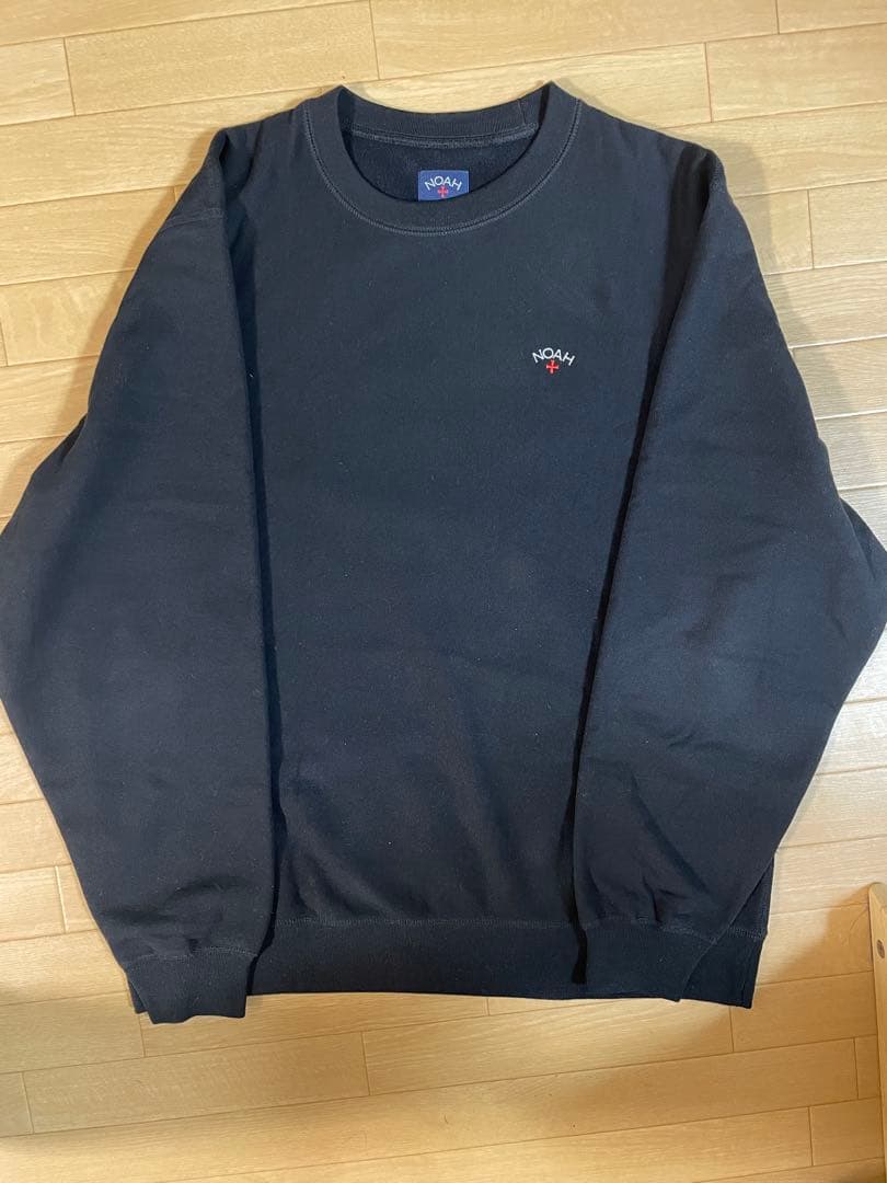 NOAH クルーネック　スウェット　XL ブラック