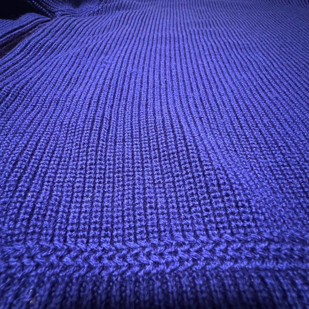 wool100％ 90's Patagonia 紫色 リブ編み セーター