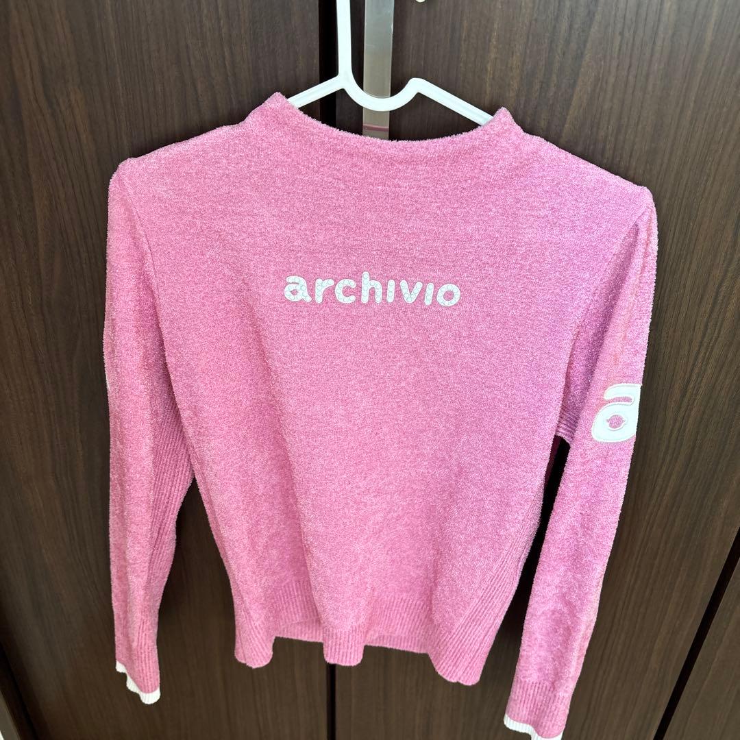 archivio ベルベットジャケットとセーターセット