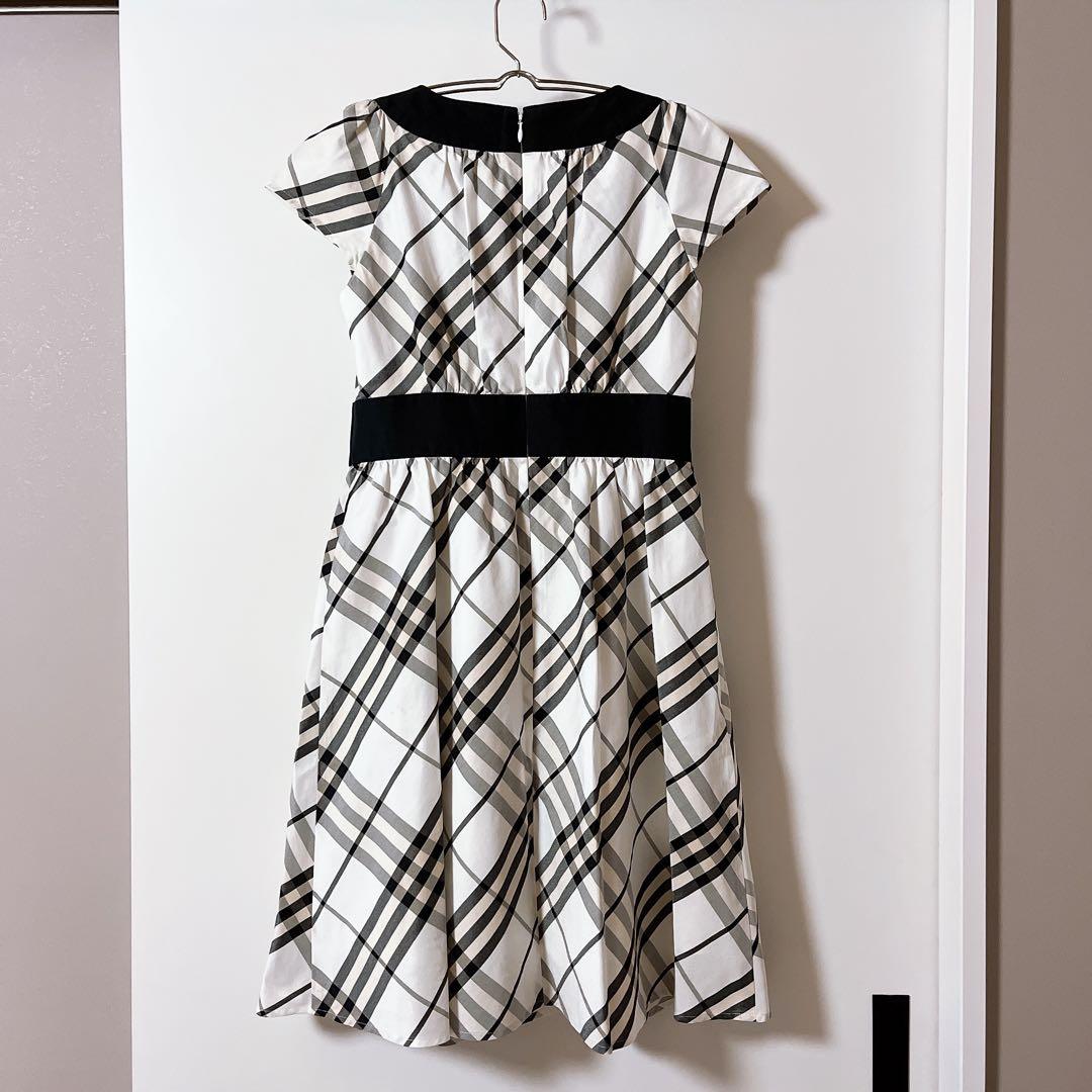 クリーニング済み✨ BURBERRY バーバリー　ワンピース　ノバチェック　36