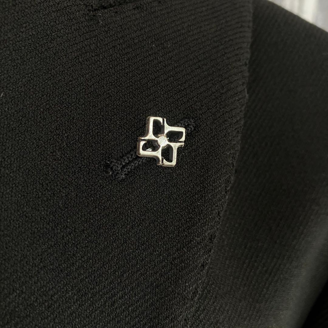 TAGLIATOREタリアトーレジャケット・DERRICK・黒ピークドラペル52