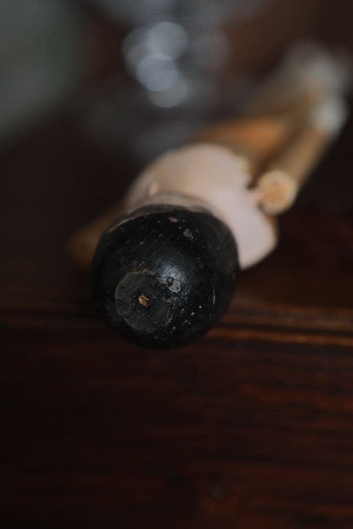 ペグドール アンティーク ウッデンドール 木製人形 イタリア