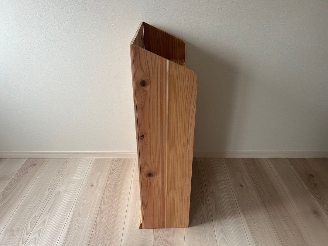 【derby】杉無垢材を使ったかわいいレジカウンター 折り畳み式