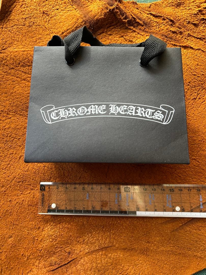 クロムハーツ 革袋 レザーポーチ 巾着 保存袋