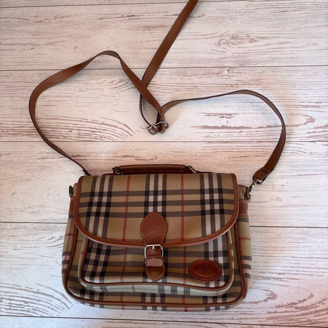 チェック柄ショルダーバッグ