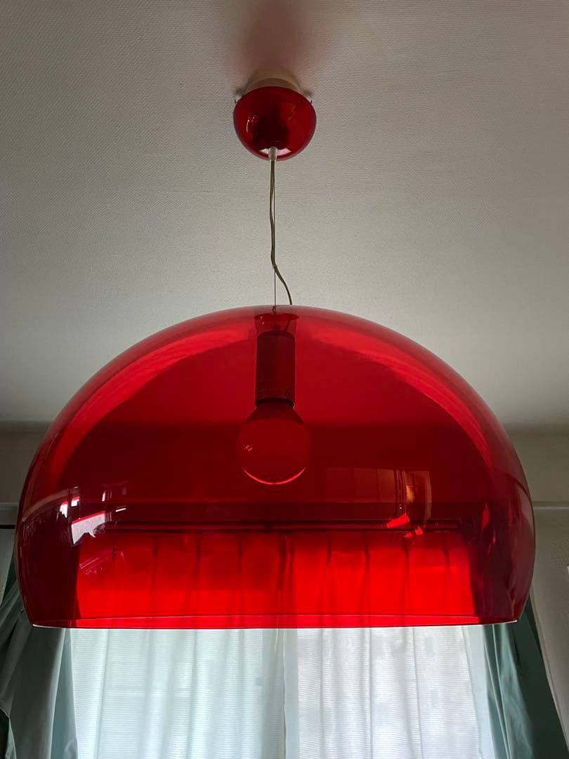 Kartell FLY カルテル　フライ　赤　照明器具
