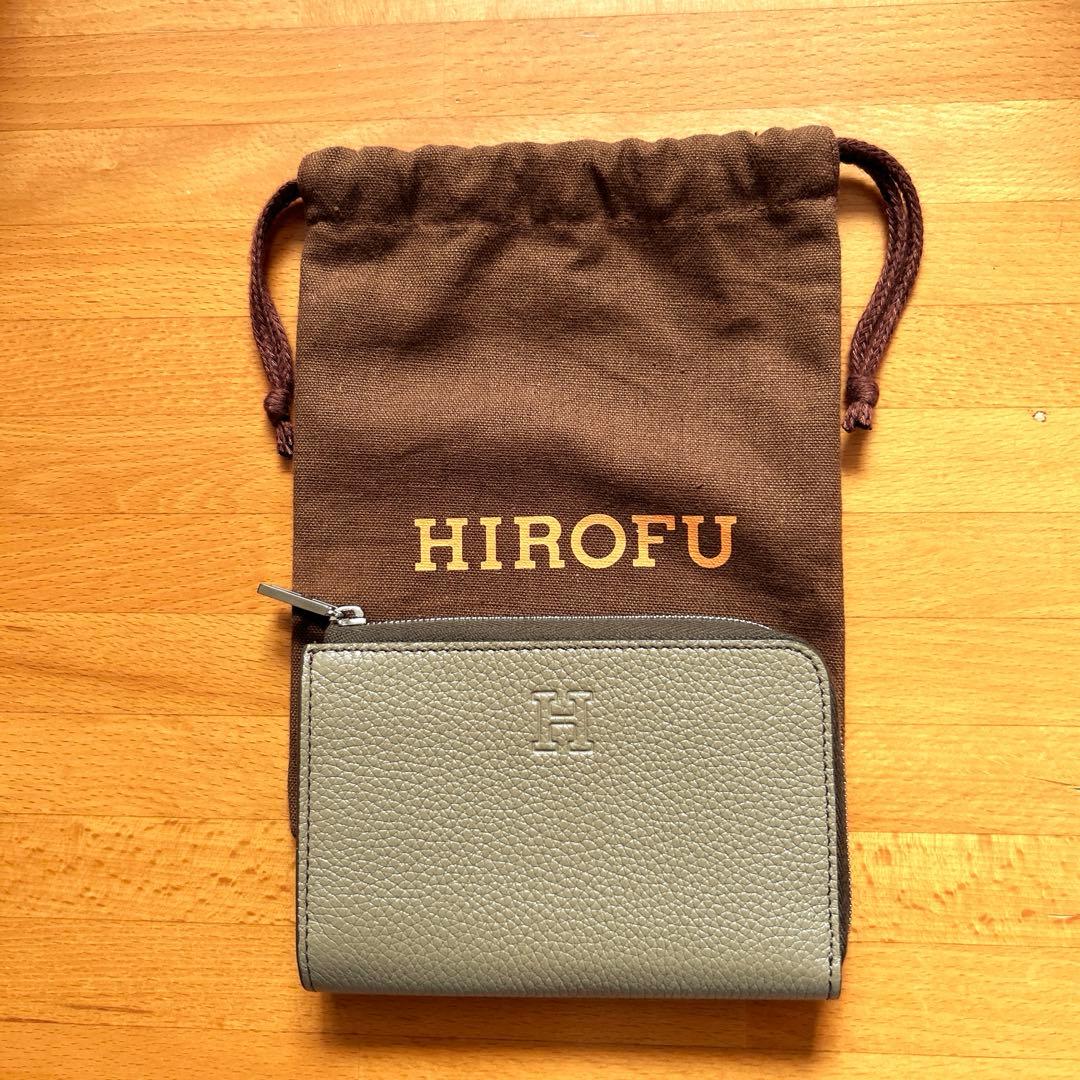 【ジーニー】HIROFU ヒロフ 【ピウメノ】ミニ財布（811）クレイ