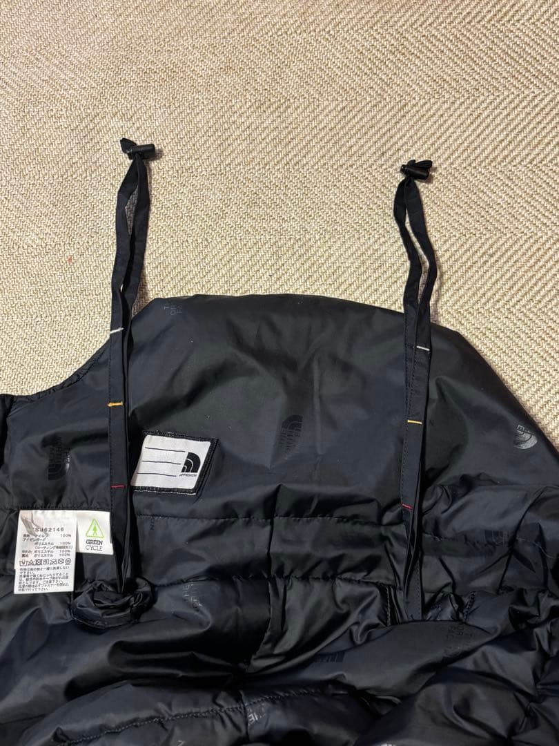 THE NORTH FACE 子ども用オーバーオール ブラック　140