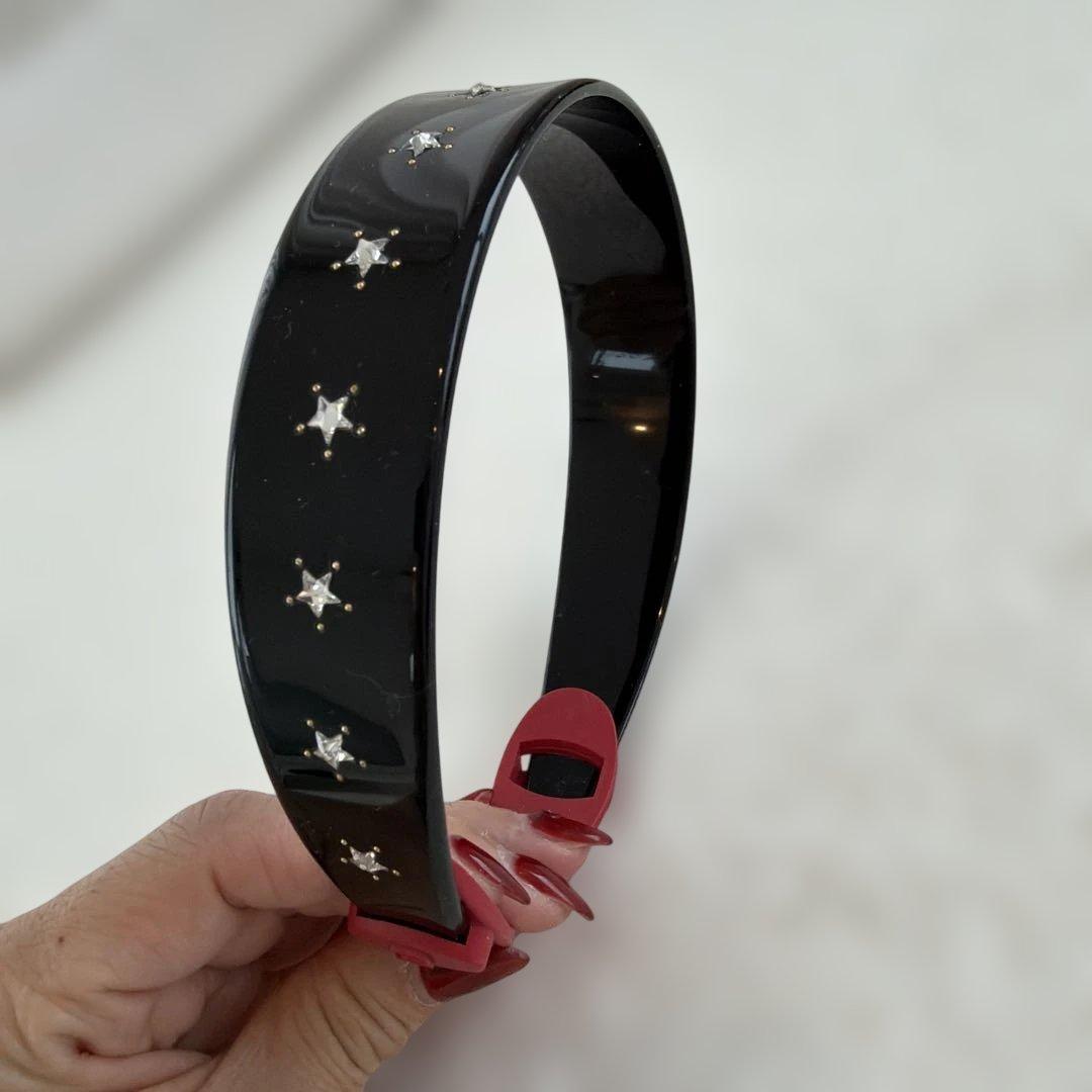 GUCCI ストーン付きカチューシャ